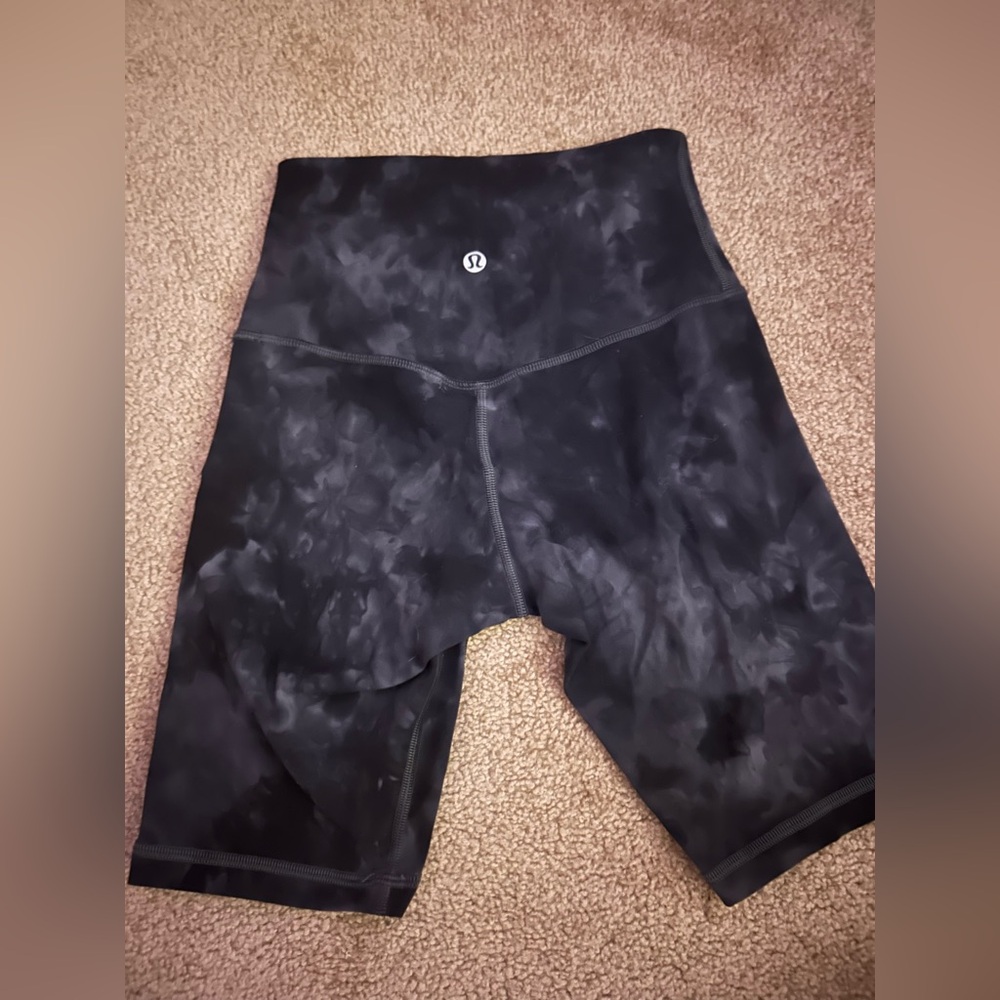 lululemon athletica Black Biker Shorts
